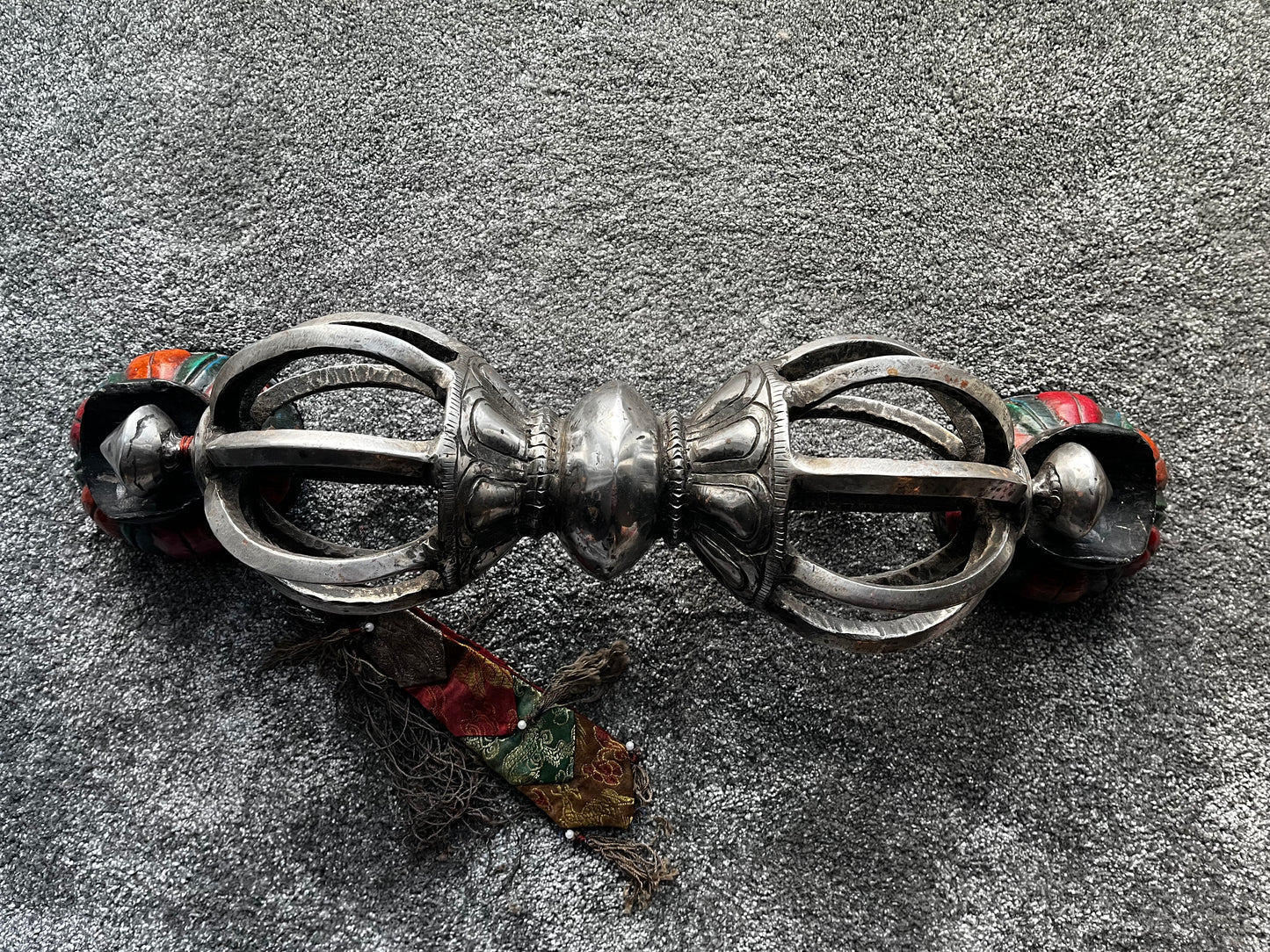 Dorje / Vajra iron, 8 bars, size 2XXL