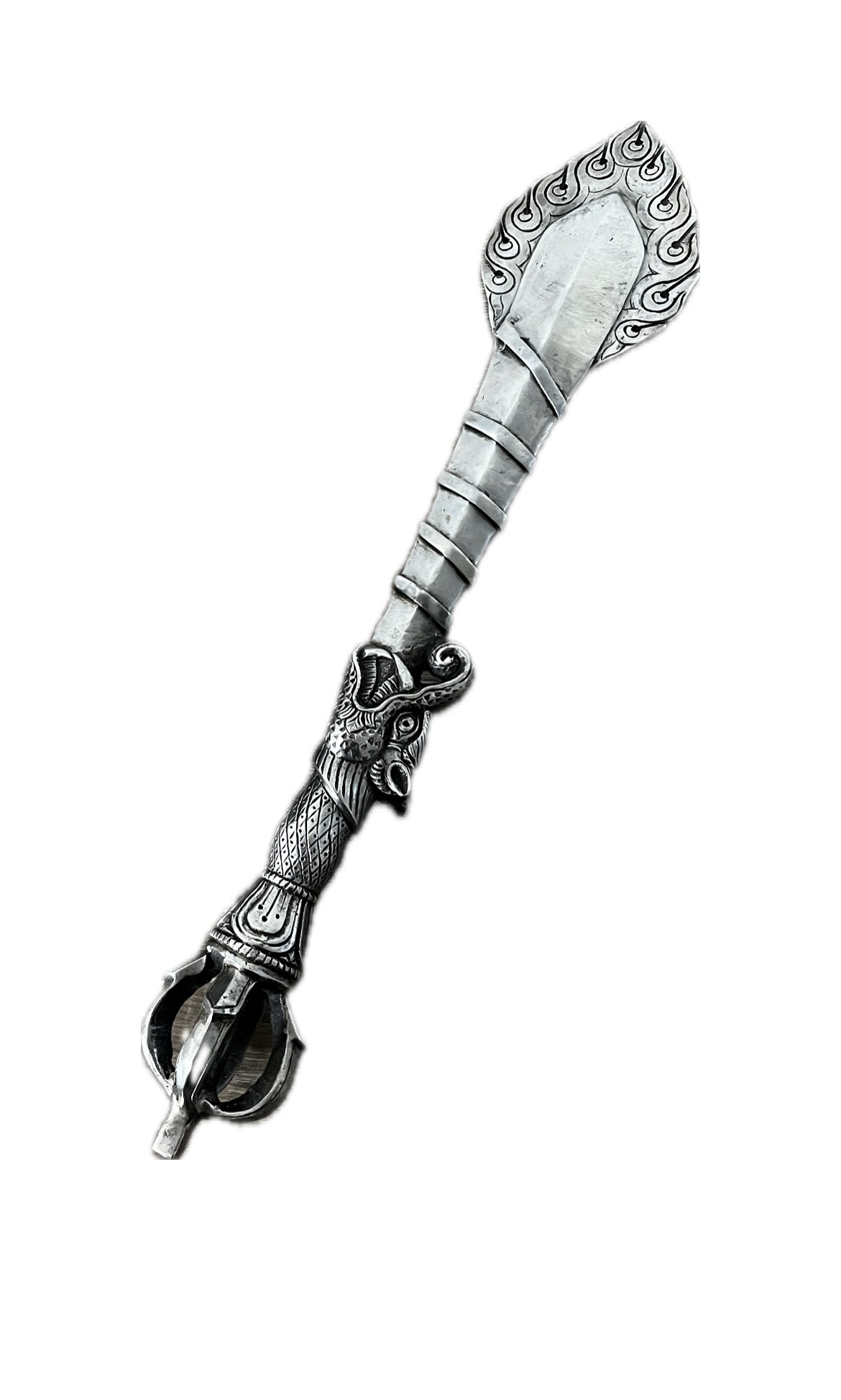 Sword of Wisdom / Vajra Dorje Sword, iron, with stand, size L