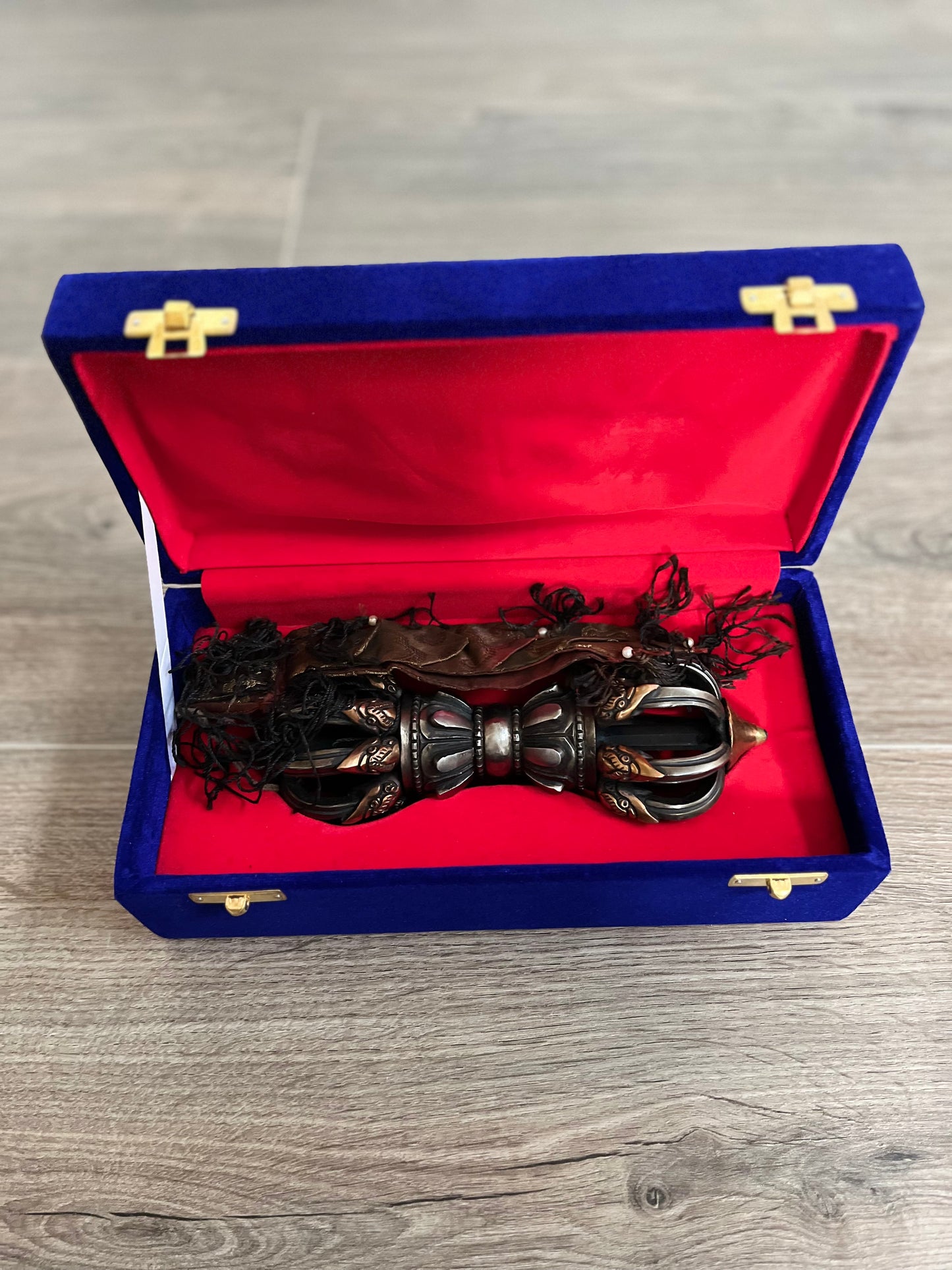 Geschenk Männer Vajra Dorje Buddhismus Schutz Ritual Dekoration Meditation Handarbeit Sammlerstück