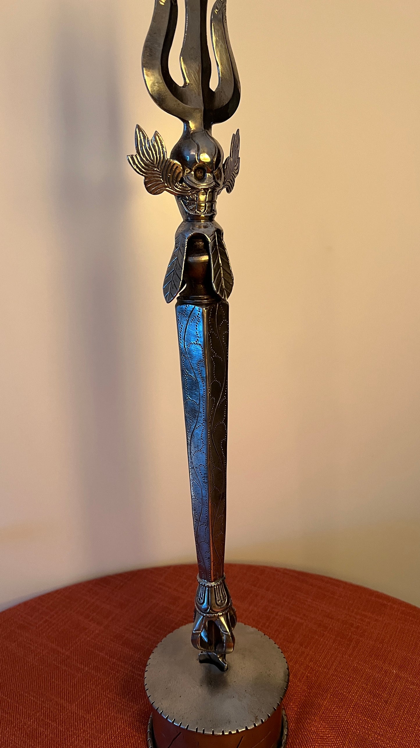 Khatvanga (wand) with trident